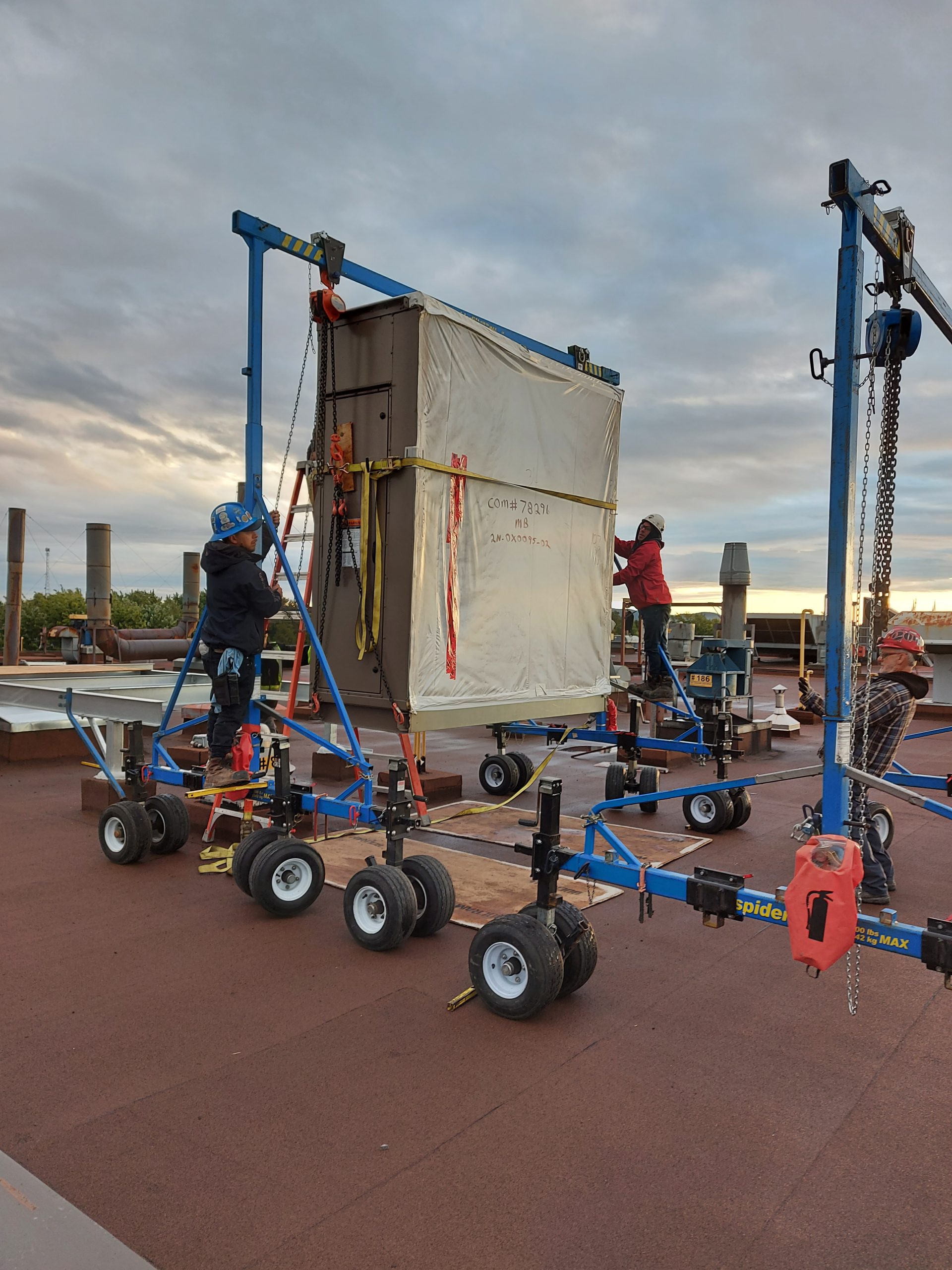 Montage surdimensionné